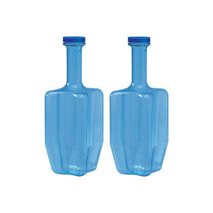 San Jamar RCU642 64 oz Blue Rapi-Kool Chill Utensil (2/pk)