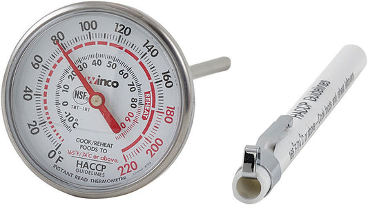 Winco TMT-IR1 5" Instant Read Probe Thermometer