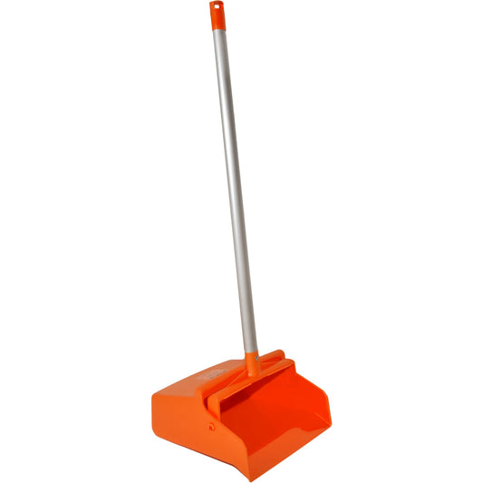 Carlisle 361410EC24 30" Orange Color Coded Upright Dustpan