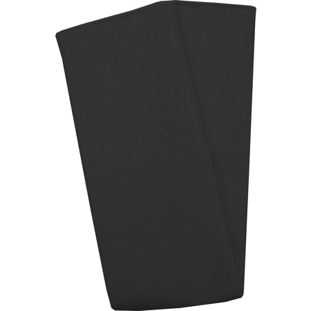 Snap Drape 54412020NM014 20" x 20" Black Spun Poly Market Place Linens Napkin