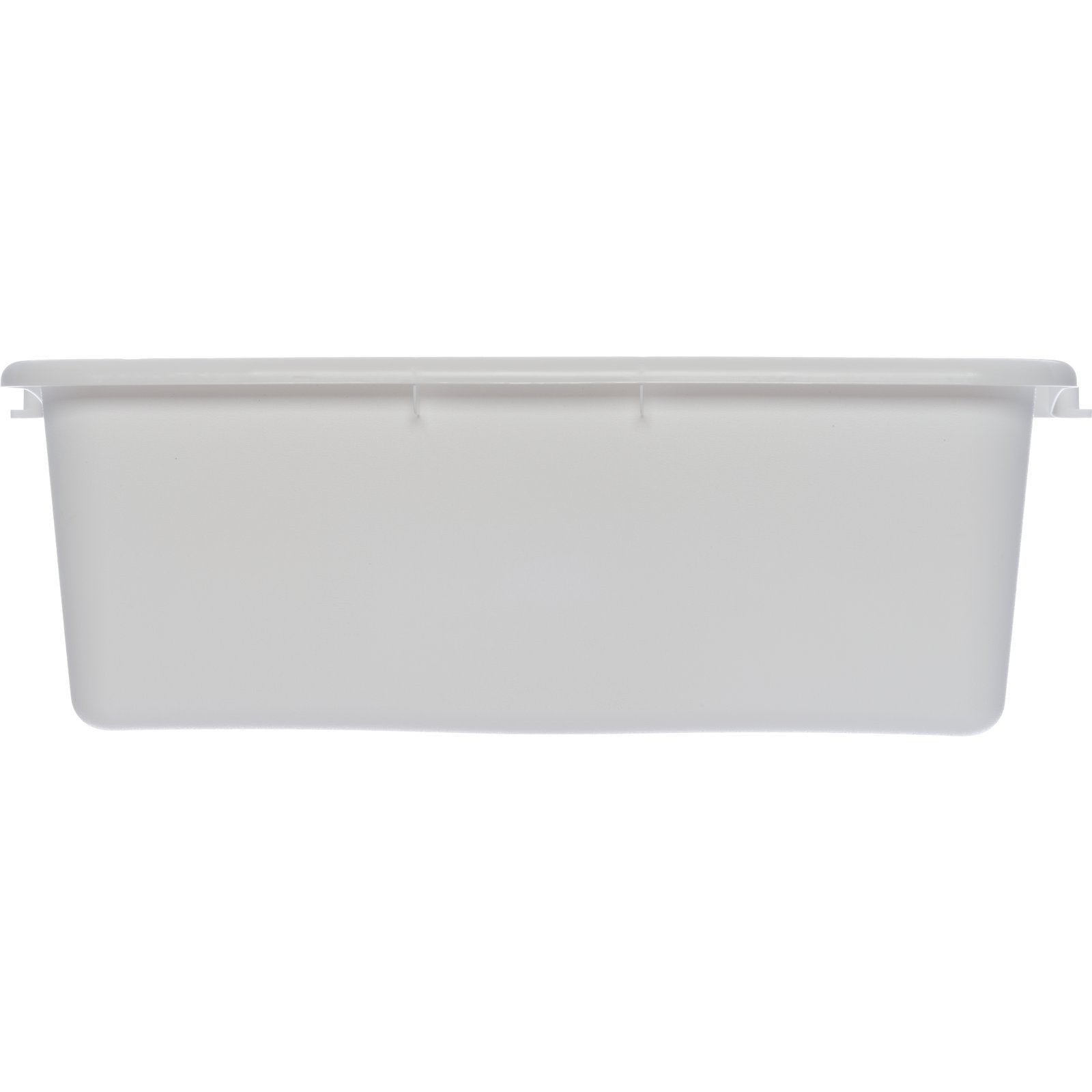 Carlisle N4401102 20" x 15" x 7" White Comfort Curve Tote Box