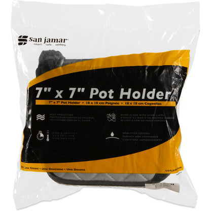 San Jamar 802SPH White Poly/Cotton Blend