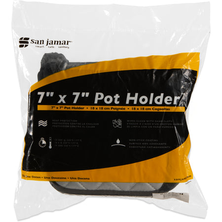 San Jamar 802SPH White Poly/Cotton Blend