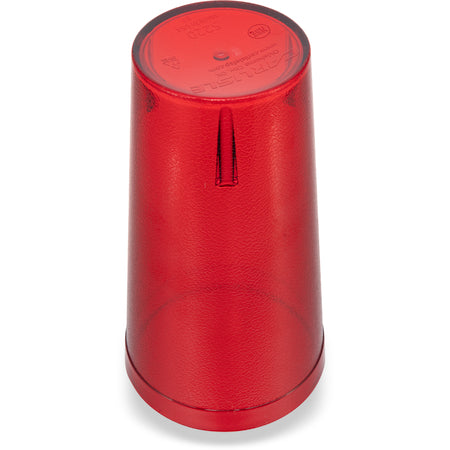 Carlisle 522010 20 oz Ruby SAN Stackable Plastic Tumbler