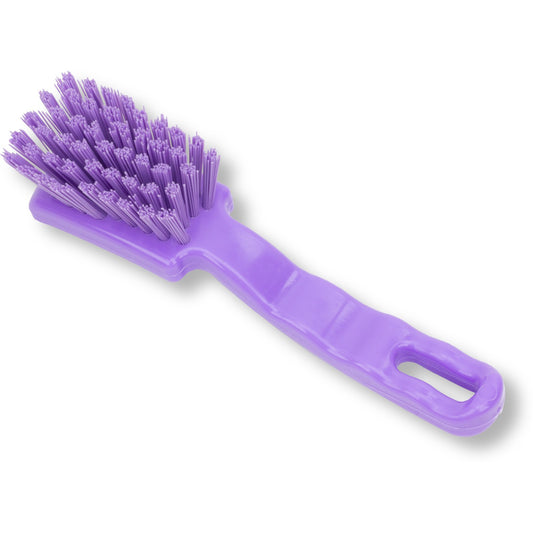 Carlisle 41395EC68 7" Purple Sparta Color Coded Detail Brush