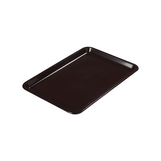 Carlisle 302203 6-1/2" x 4-1/2" Black Standard Tip Tray