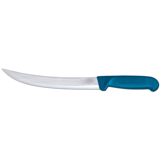 Omcan 12344 10-inch Breaking Knife with Blue Polypropylene Handle