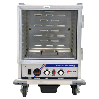 Omcan 43554 Ten 18" x 26" Tray Capacity Non-Insulated Heater / Proofer Cabinet