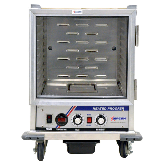 Omcan 43554 Ten 18" x 26" Tray Capacity Non-Insulated Heater / Proofer Cabinet