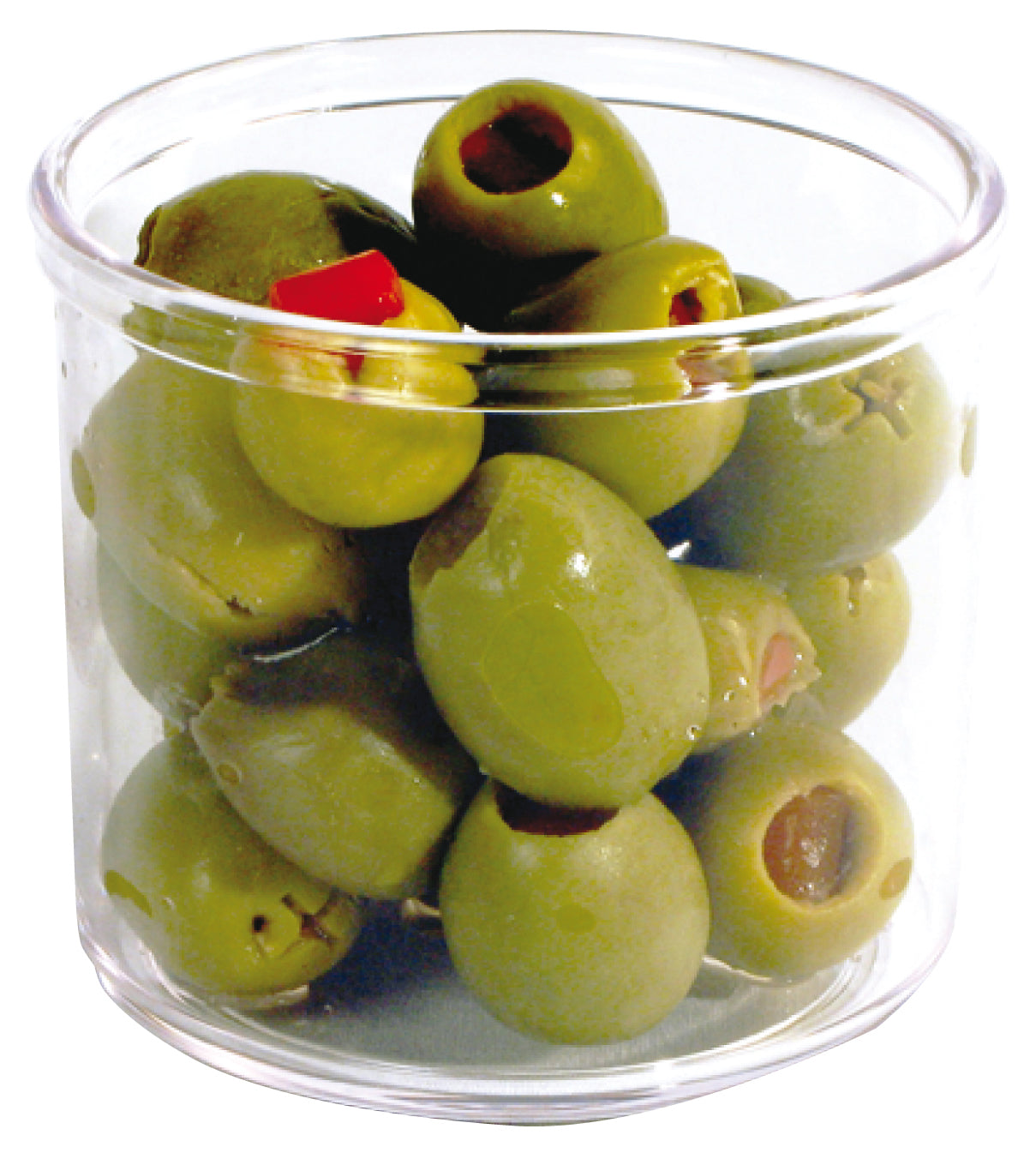 Winco CJ-7G 7 oz. Glass Condiment Jar