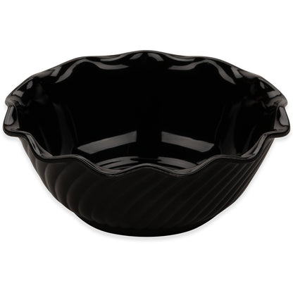 Dinex DXSWC1203 13 oz Black SAN Tulip Turnbury Swirl Bowl (48/cs)