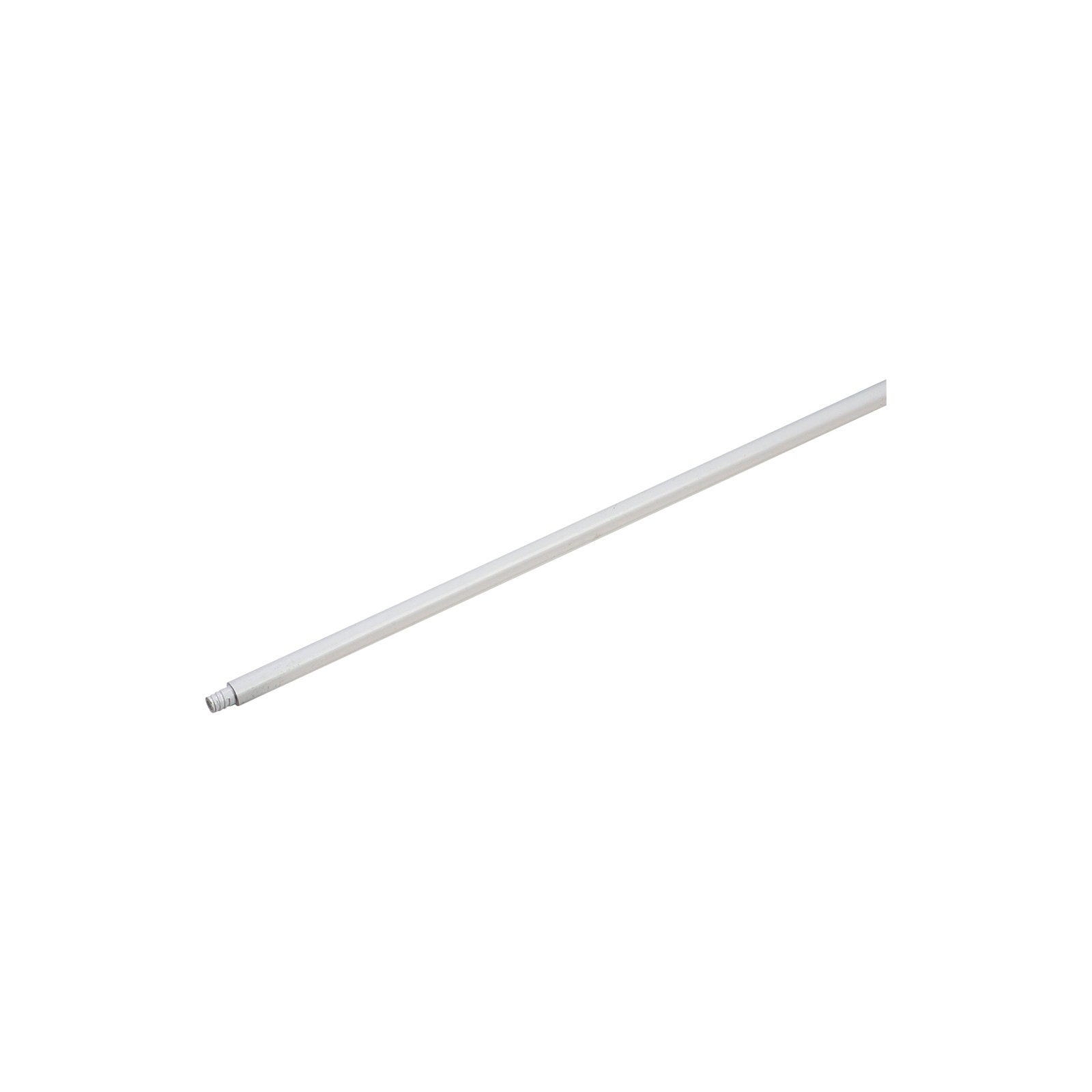 Carlisle 4116500 54" White Plastic Flo-Pac Threaded Handle