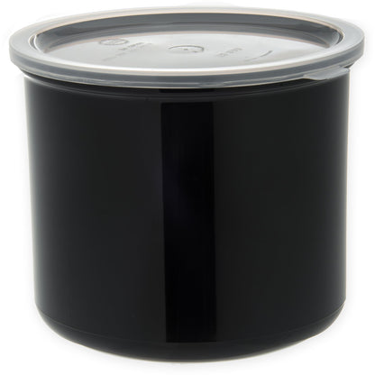 Carlisle 030403 4 Qt Black Classic Crock with Lid