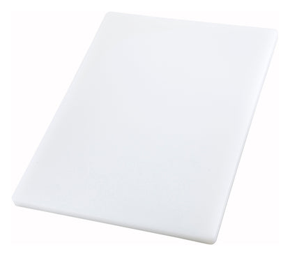 Winco CBXH-1520 15" x 20" x 1" White Cutting Board