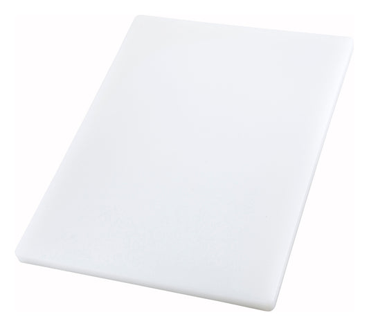 Winco CBXH-1520 15" x 20" x 1" White Cutting Board