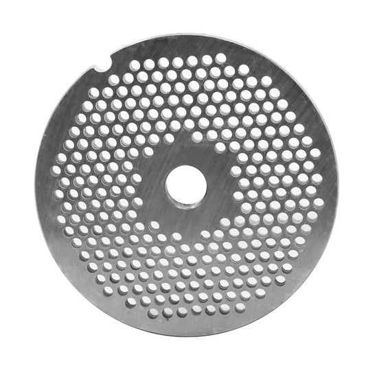 Omcan 11258 #32 One Notch/Round Carbon Steel Hubless Machine Plate, 3.6mm (9/64")