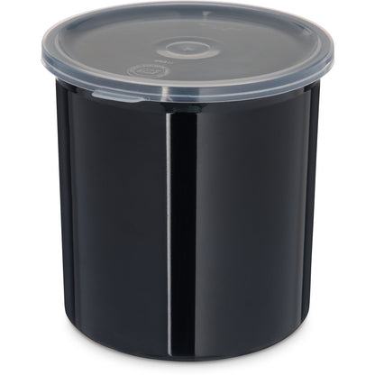 Carlisle 030103 1.2 Qt Black Classic Crock with Lid