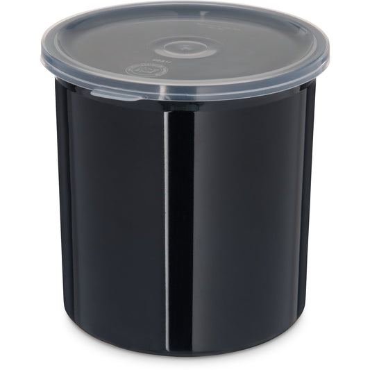 Carlisle 030103 1.2 Qt Black Classic Crock with Lid