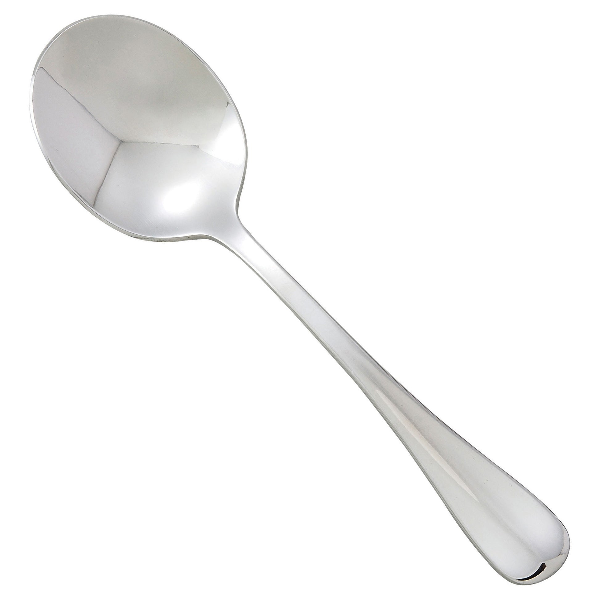 Winco 0034-04 Stanford Bouillon Spoon, 18/8 Extra Heavyweight