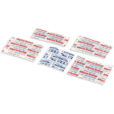 Carlisle MK0909 White Polypropylene Mani-Kare Bandages Combo Pack w/ Storage Container