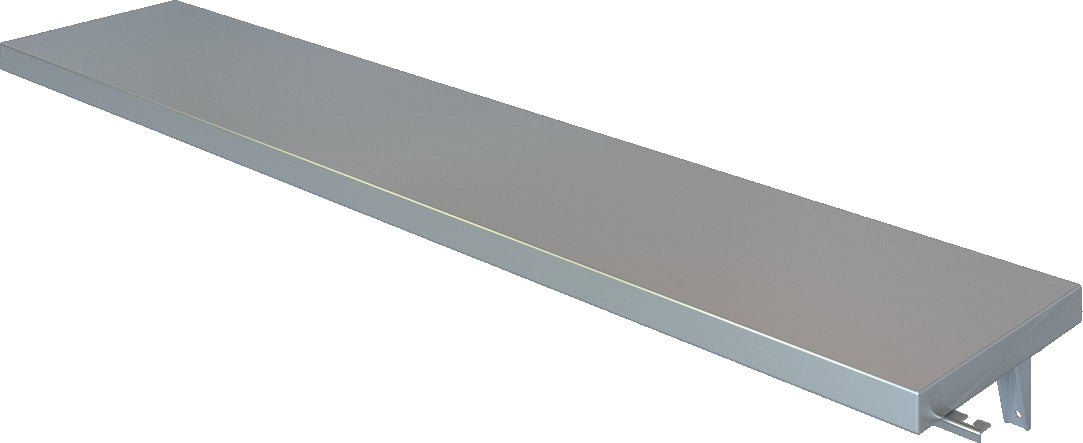 Dinex DXPSFTS122 12" 2-Well Solid Flat DineXpress Tray Slide