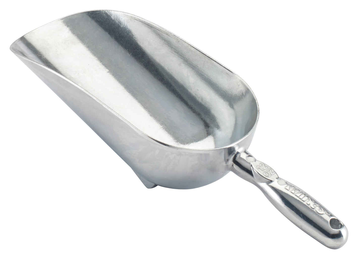 Winco AS-12 12 oz. Aluminum Scoops