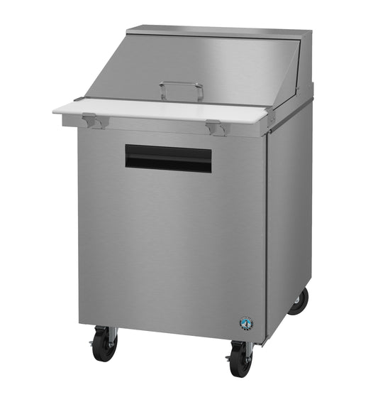 Hoshizaki SR27B-12M One Section Stainless Doors Mega Top Prep Table Refrigerator