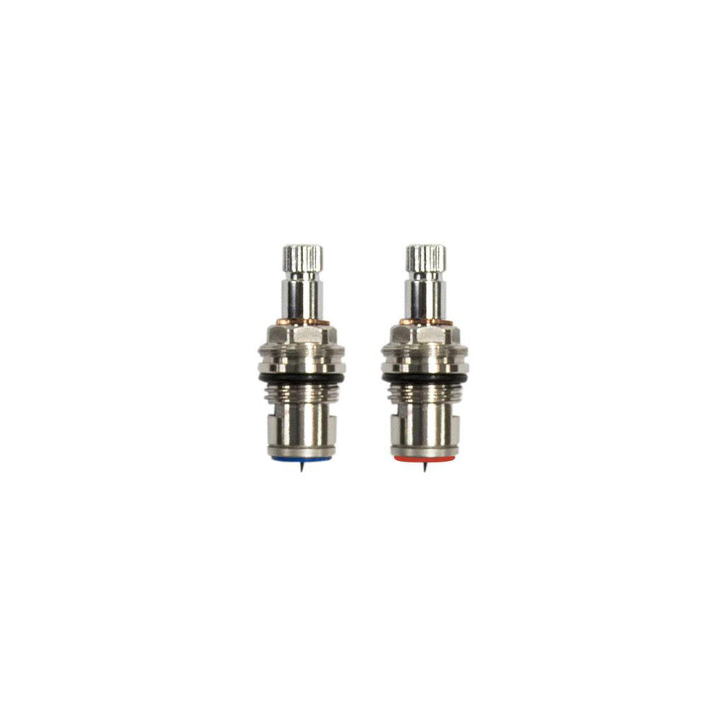 BK Resources XRK-BKF-G Optiflow Heavy Duty Replacement Hot & Cold Ceramic Stem/Valves Kit w/ Stainless Steel Housing