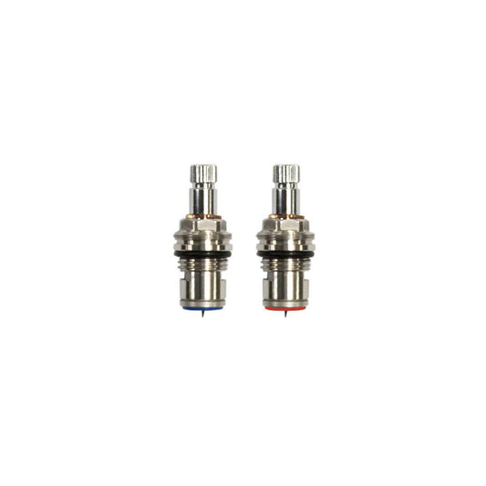 BK Resources XRK-BKF-G Optiflow Heavy Duty Replacement Hot & Cold Ceramic Stem/Valves Kit w/ Stainless Steel Housing
