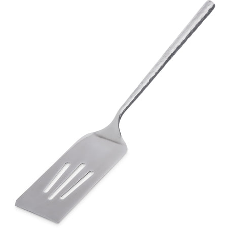 Carlisle 60204 12" Terra Pie Server - Hammered Mirror Finish - 400 Series Stainless