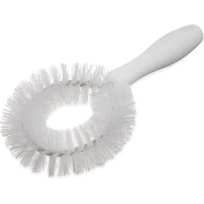 Carlisle 4016402 8.75" White Sparta Vegetable Brush with Stiff Polyester Bristles