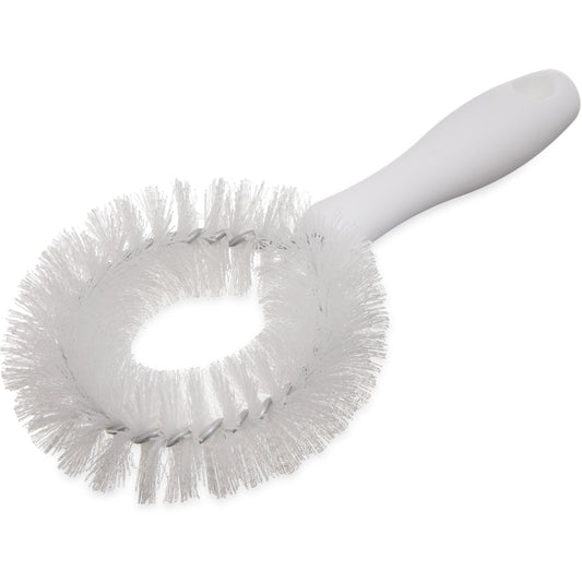 Carlisle 4016402 8.75" White Sparta Vegetable Brush with Stiff Polyester Bristles
