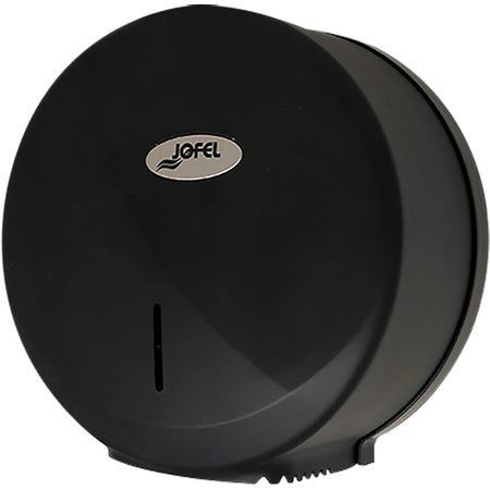 Carlisle R2100MBK 9" Matte Black Single Plastic Jofel Valor Tissue Dispenser