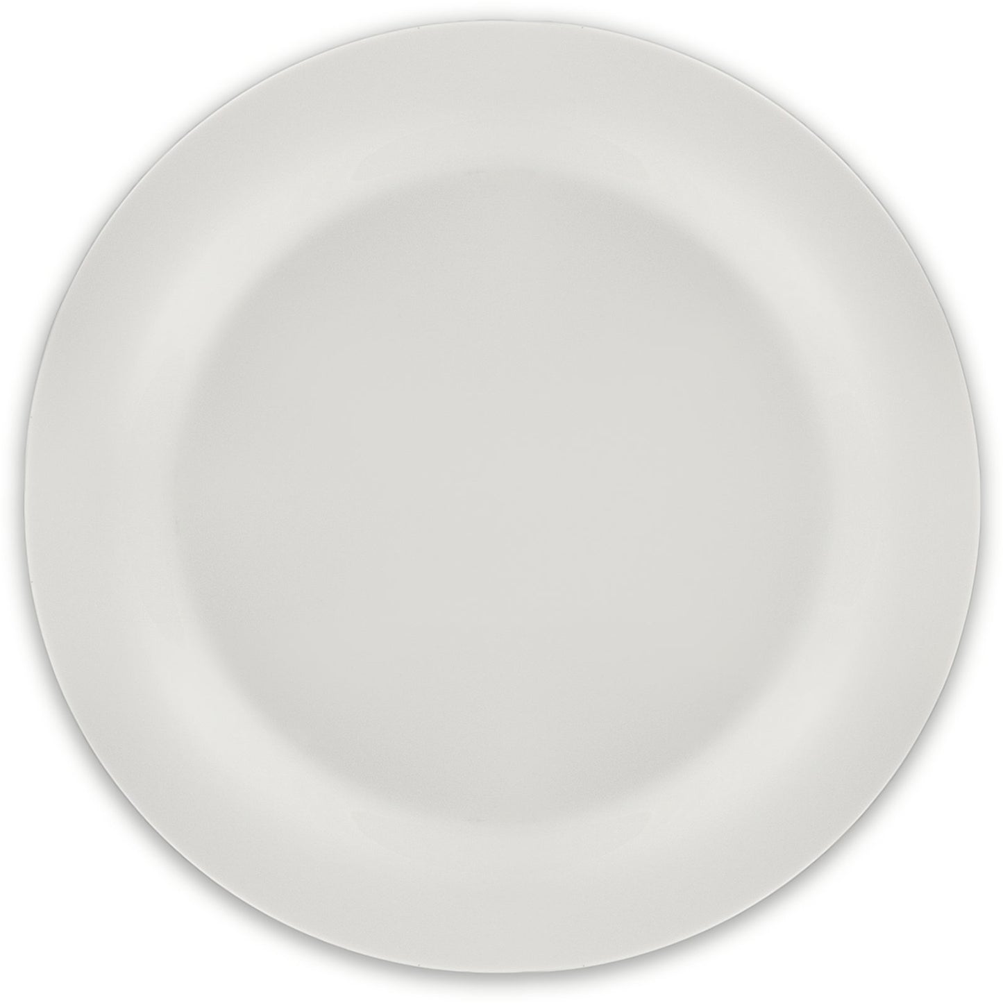 Carlisle 3300242 10.5" Bone Sierrus Melamine Narrow Rim Dinner Plate
