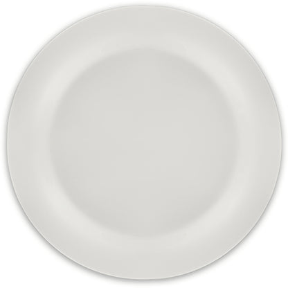 Carlisle 3300242 10.5" Bone Sierrus Melamine Narrow Rim Dinner Plate