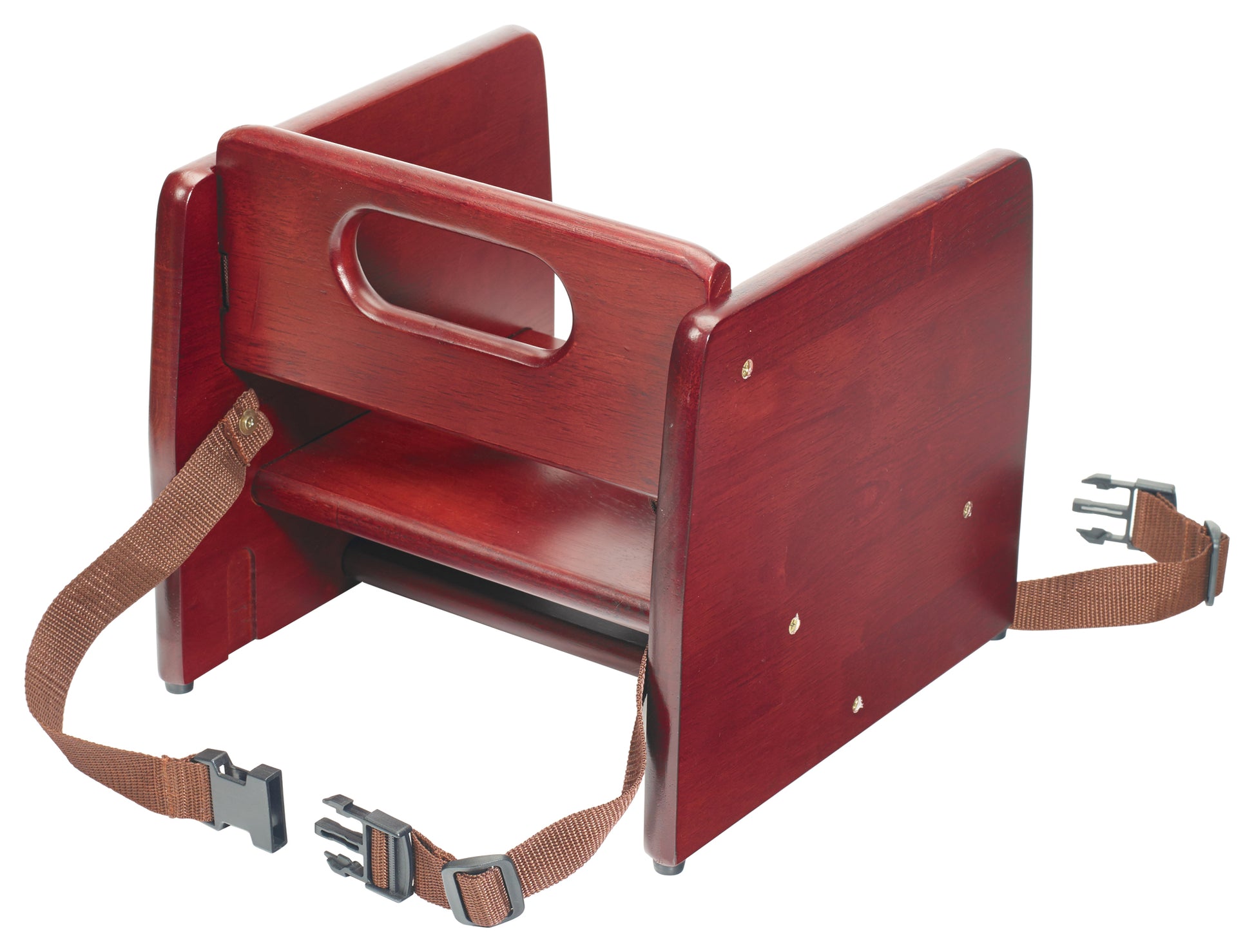 Winco CHB-703 Mahogany Booster Seat