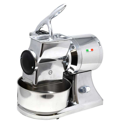 Omcan 11404 Stainless Steel Cheese Grater with Microswitch