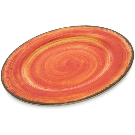 Carlisle 5400152 11" Fireball Mingle Melamine Dinner Plate