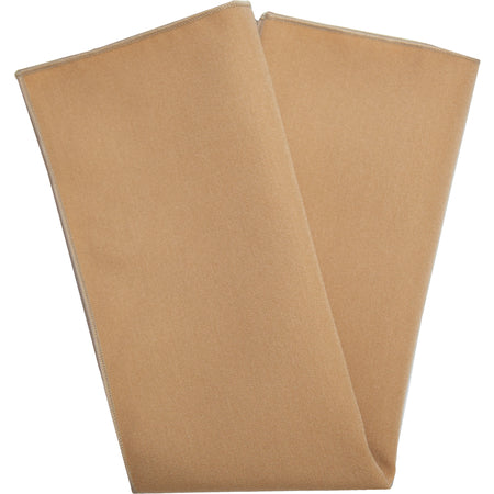 Snap Drape 54481717NM049 17" x 17" Sandalwood Spun Poly Signature Napkin