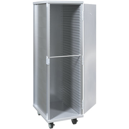 Dinex DXP936 21" x 27 3/8" x 63 1/4" Aluminum Transport Cabinet