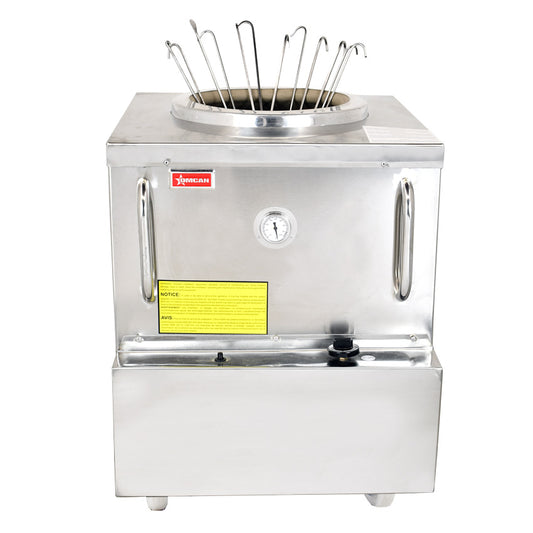 Omcan 44385 34" x 34" Gas Stainless Steel Tandoor Clay Oven