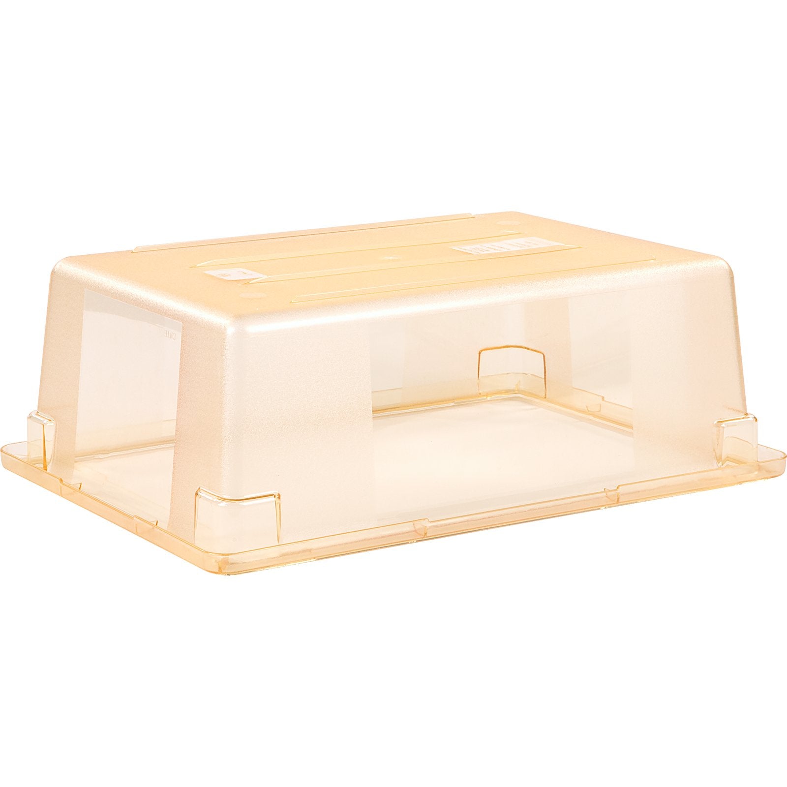 Carlisle 10622C22 12.5 gal Yellow Polycarbonate StorPlus Color-Coded Food Storage Container
