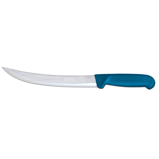 Omcan 12315 8-inch Breaking Knife with Blue Polypropylene Handle