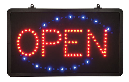 Winco LED-6 LED Sign, Single Pattern - "Open"