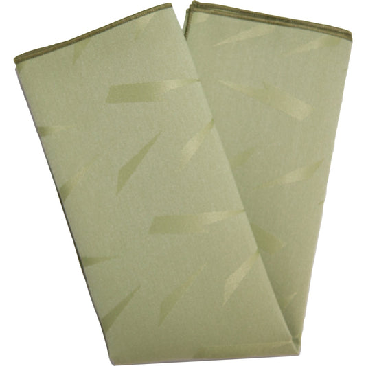 Carlisle 53931717NM147 17" x 17" Sage 50% Spun Polyester/50% Filament Aspen Damask Napkin