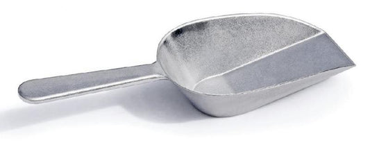 Omcan 80118 7 oz. Aluminum Scoop with Flat Bottom