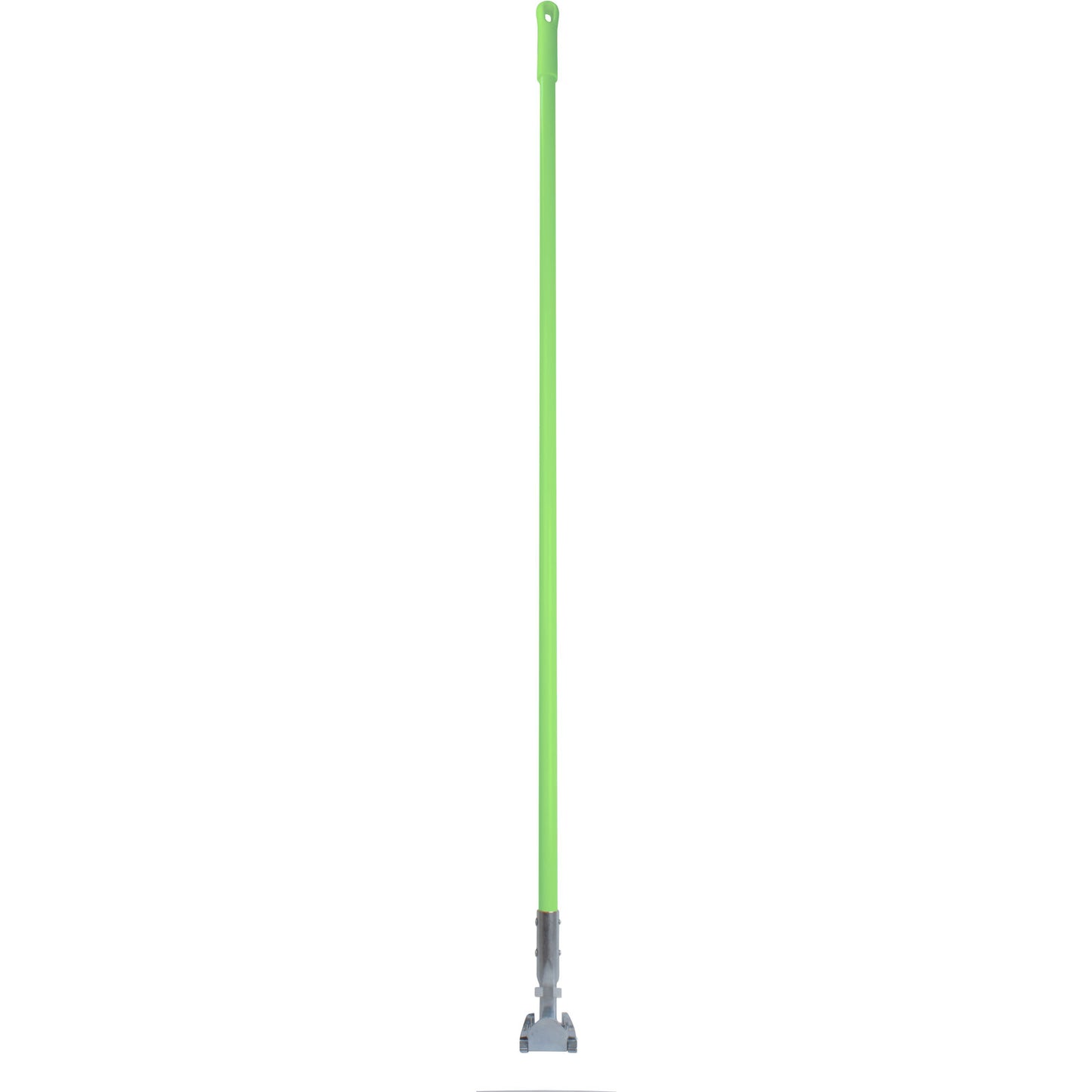 Carlisle 362113EC75 60" Lime Fiberglass Dust Mop Handle with Clip-On Connector