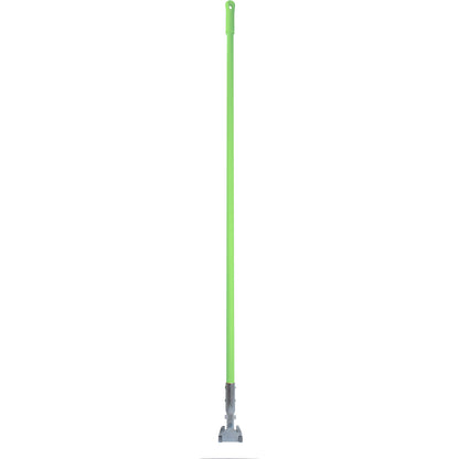 Carlisle 362113EC75 60" Lime Fiberglass Dust Mop Handle with Clip-On Connector