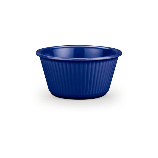 Carlisle S29160 4 oz Cobalt Blue Melamine Fluted Bowl Ramekin