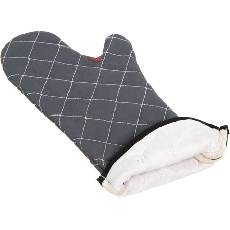 Carlisle 800FG17-BK 17" Black Poly/Cotton Blend Bestguard Ovenmitt